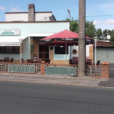 Restaurant Pension Lubusch Gahro Dış mekan fotoğraf