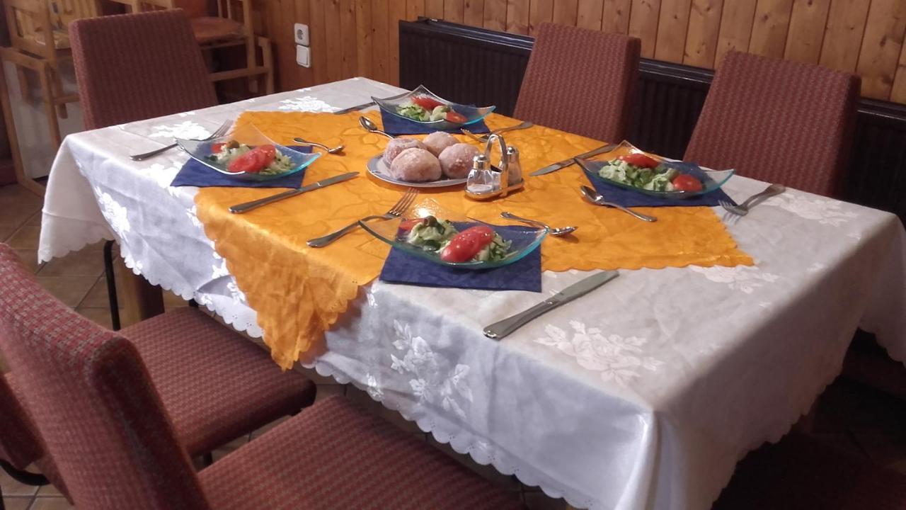 Restaurant Pension Lubusch Gahro Dış mekan fotoğraf